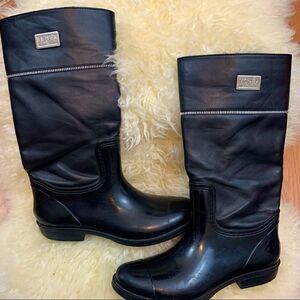 Michael Kors girl’s Shana zipper rain boots 5